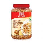Amazon Brand – Solimo Honey, Almond And Raisin Muesli, 1Kg