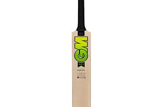 Gm Zelos Ii Excalibur English Willow Short Handle Cricket Bat Size-5, Wooden