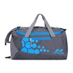 Nivia Carrier-5 Milange Bag Large Grey Orange (Sky Blue Grey, 5514-49Cm)