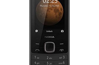 (Renewed) Nokia 225 4G Dual Sim Feature Phone With Long Battery Life, Camera, Multiplayer Games, And Premium Finish – Black Colour