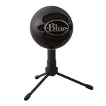 (Renewed) Blue Microphones Snowball Ice Condenser Microphone (Black)
