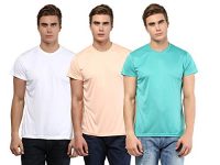 American Crew Men’S Regular Fit T-Shirt (Pack Of 3) (Ac1714-M_Assorted_Medium)