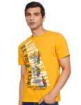 Us Polo Association Men’S Solid Regular T-Shirt (Udtsh0352_Multicolor Large)