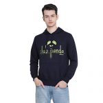 Genx Men’S Cotton Nexa Navy Blue Hoodie Sweatshirt, Medium Nexa_Nb