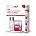 L’Oreal Paris Crystal Micro-Essence 65Ml And 3 Revitalift Essence Sheet Masks Free, 155 G (Pack Of 4)