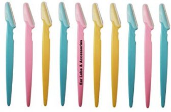 Ear Lobe & Accessories Eye Brow Razor (Pack Of 12)