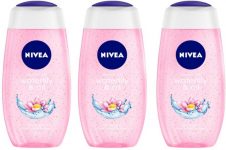 Nivea Water Lily & Oil Shower Gel – Pack Of 3(3 X 250 Ml)