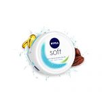 Nivea Soft Light Moisturizer For Face, Hand & Body, Non-Sticky Cream With Vitamin E & Jojoba Oil, 300 Ml