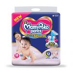 Mamypoko Pants Extra Absorb Baby Diaper, Medium (Pack Of 66)