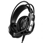 (Renewed) Ant Esports H520W Gaming Headset For Pc / Ps4 / Xbox One, Nintendo Switch, Computer And Mobile, World Of Warships Edition– Black
