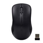 Rapoo 2.4G Wireless Mouse, Usb Computer Mice With 1000 Dpi Ergonomic Design, Office Home Mice, For Windows Pc, Laptop, Desktop, Notebook, Black