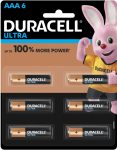 Duracell Ultra Aaa  Battery(Pack Of 6)