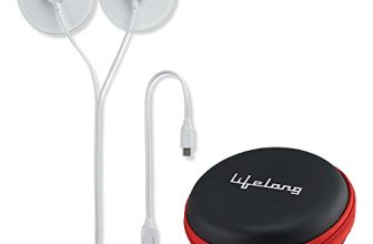 Lifelong Llm333 Pulse Tens Massager For Full Body With Carry Case| Electric Stimulator | Physiotherapy Equipment Works With Phone | Tens Machine For Physiotherapy