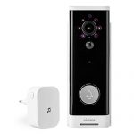Lifelong Smart Wifi Wireless Video Doorbell With Instant Visitor Video Call On Phone | Intruder Alarm System | 1080P Hd Camera | 2-Way Talk | 36 Chime Tunes, Connect With Lifelong Smart Home App