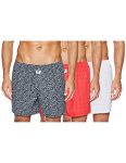Amazon Brand – Symbol Men’S Regular Printed Boxers (Symbxpo3-6&1_White&Blue1,Red&Navy,Black&Grey_S)