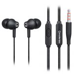Modernista Dopeplugs High Bass In Ear Wired Earphones With Mic, Black