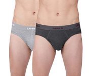 Levi’S-Men-Innerwear-(Category)-Brief- (Style Id)-#009-Brief-Lt Gmel/Dk Gmel-P2-(Color)-Lt. Grey Melange,Dk. Grey Melange-(Size)-L