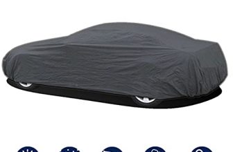 Kingsway Dust Proof Car Body Cover For Hyundai Elite I20 (Model Year : 2018 Onwards) (Grey Matty, Triple Stitched)