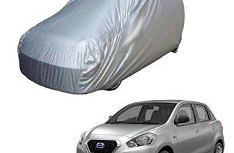 Adroitz – Cbc-Silv-S2Xl-Go Car Cover For Datsun Go (Silver)