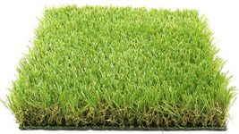Kuber Industries Pvc 45 Mm Artificial Grass Door Mat- 24″X 15.2″, Green (Grass0107)