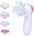 Gerlach 5 In 1 Face Facial Massage Machine Care & Cleansing Cleanser Massager For Women & Men 5 In 1 Face Facial Massage Machine Care & Cleansing Cleanser Massager For Women & Men Massager(Pink)