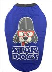 Summer Dog T-Shirt, Star Dogs, Royal Blue, 10″, 150G