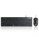 Zinq Zq-1200 Combo Of Full-Size Keyboard With Noiseless Keys, Rupee (₹) Symbol And Optical Mouse With 1600 Dpi