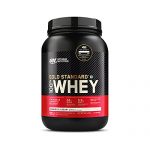 Optimum Nutrition (On) Gold Standard 100% Whey Protein Powder 2 Lbs, 907 G (Cookies & Cream), For Muscle Support & Recovery, Vegetarian – Primary Source Whey Isolate