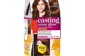 L’Oreal Paris Casting Creme Gloss Hair Color, Chocolate 535, 87.5G+72Ml