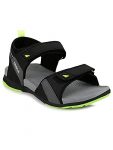 Campus Men’S Gc-05 Blk/P.Grn Outdoor Sandals -8 Uk/India