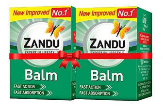 Zandu Balm | Effective Relief From Headache, Body Pain, Sprain And Cold | No. 1 Ayurvedic Balm For Quick Pain Relief, 50Ml (Pack Of 2)