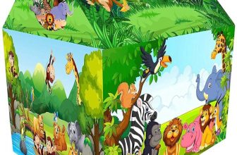 Baby Tickle Play Tent House Doll House Jumbo Size Extremely Light Weight, Water And Fire Proof Kids Play Tent House For 2 Year Old Girls And Boys(Green)