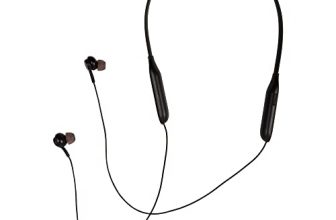 Eebow Wireless Streams Music From Bluretooth Device, Hand-Free Mircrophones, 15Hr Battery Life, 30Hr Play Time, Portable During Sports, Transmission Distance:10-15 M