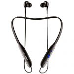 Instaplay Instabuds Bluetooth 5.0 Wireless Headphones With Extra Bass Stereo Sound, 12Hrs Playtime, Lightweight Neckband, Sweat-Resistant Magnetic Earbuds, Voice Assistant & Mic – (Black)