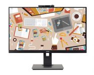 Acer B227Q 21.5 Inch Ips Full Hd Led Monitor I Fhd Adjustable Webcam I Height Adjustment & Pivot I Hdmi, Vga And Display Port I Eye Care Features I Suitable For Work & Study From Home