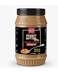 Nuts About You Natural Peanut Butter (Crunchy) (1Kg),Unsweetened ,Protein 30 G,Non Gmo,Gluten Free ,Vegan ,Cholesterol Free