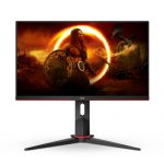(Renewed) Aoc 24G2U/Bk 23.8 Inch Fhd Ips Display Gaming Monitor With 144Hz Refresh Rate, 1 Ms Response Time, Built-In Speakers, Amd Freesync, Height And Tilt Adjustment