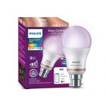 Philips Wiz Wi-Fi Enabled B22 9-Watt Led Smart Bulb, Compatible With Amazon Alexa And Google Assistant(16M Colours +Shades Of White + Dimmable + Tunable),Pack Of 1