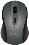 Quantum Qhm262W Wireless Wireless Optical Mouse(2.4Ghz Wireless, Grey)