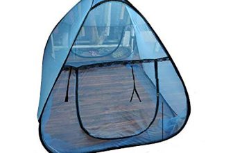 Febox Foldable King Size Mosquito Net (Blue)