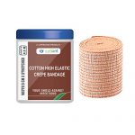 Safent Safe0057 Cotton High Elastic Crepe Bandage (Beige)