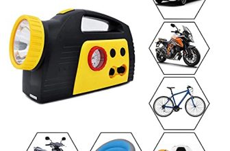 Oshotto Compact Air Pump Tire Inflator/Compressor 300Psi (Yellow)