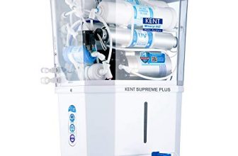 Kent Supreme Plus 2020 (11112), Zero Water Wastage, Wall Mountable, Ro + Uv + Uf + Tds Control + Uv In Tank, 8 L Tank, White, 20 Lph Water Purifier