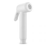 Ruhe Abs Plain White Health Faucet (Without Shower Tube & Hook) Jet Spray For Toilet