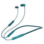 Ptron Tangent Urban Enc Wireless Bluetooth 5.3 Headphones With 60Hrs Playtime, Low Latency Gaming, Punchy Bass, Hd Mic, Dual Device Pairing, Type-C Charging, Ipx4 & Voice Assistance Support (Green)
