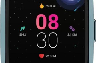 Boat Storm 1.3″ Curveddisplay Smartwatch(Teal Green Strap, Regular)