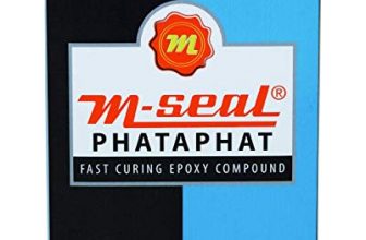 Pidilite M-Seal Phataphat Fast Curing Epoxy Compound Putty Sealant Adhesive For Leakage, Bonding, Gap Filling And Repairing (100 Grams)