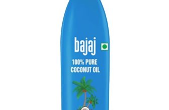 Bajaj 100% Pure Coconut Oil 600 Ml