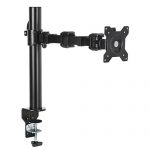 Amazonbasics Monitor Stand, Height Adjustable Arm Mount- Steel