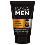 Pond’S Men’S Energy Bright Face Wash Coffee Beans Bright Skin, 100G
